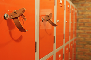 locker room